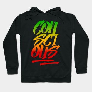 Conscious Rasta Colors Reggae Hoodie